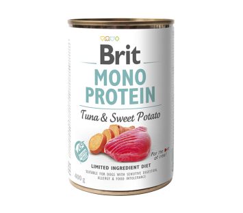 Brit Mono Protein Tuna &Sweet Potato - с тунцом и бататом