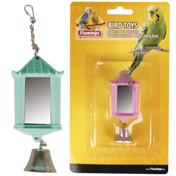 Flamingo (ФЛАМИНГО) LANTERN WITH BELL игрушка для попугаев зеркало фонарик с колокольчиком