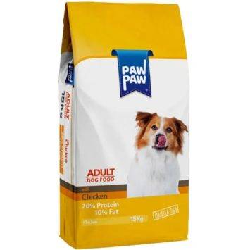 Pawpaw (Паупау) Adult Dog  Food with Сhicken & Rice - Сухой корм для собак (курица и рис)