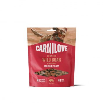 Carnilove (Карнилав) Dog Crunchy Snack Wild Boar with Rosehips - Беззерновые лакомства для взрослых собак, с диким кабаном и шиповником