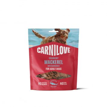Carnilove (Карнилав) Dog Crunchy Snack Mackerel with Raspberries - Беззерновые лакомства для взрослых собак, со скумбрией и малиной