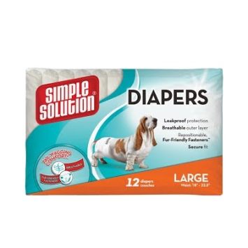 Simple Solutions (Симпл Солюшн) Disposable diapers large - Гигиенические подгузники для животных