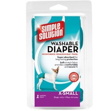 Simple Solutions (Симпл Солюшн) Washable diaper x-small - Гигиенические трусы многоразового использования для собак