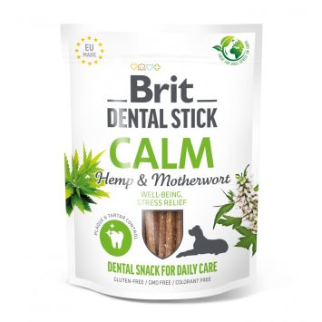 Brit Care Dental Stick Calm - Функциональное лакомство для собак успокаивающее