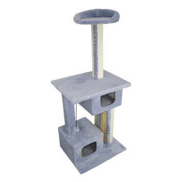 Lucky Pet (Лаки Пет) Говерла - Когтеточка-домик четырехуровневый, мех