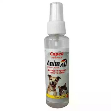 AnimAll (ЭнимАлл) - Гигиенический спрей для ушей собак и кошек
