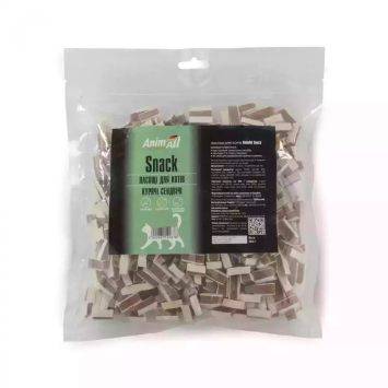 AnimAll (ЭнимАлл) Snack - Лакомства для кошек куриные сендвичи