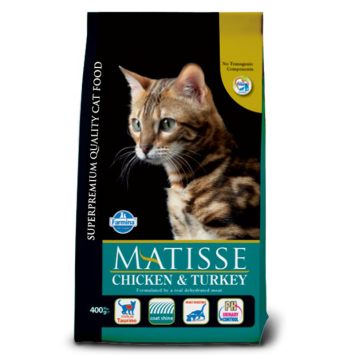 Farmina (Фармина) Matisse Cat Chicken &Turkey – Сухой корм для взрослых кошек (курица/индейка)