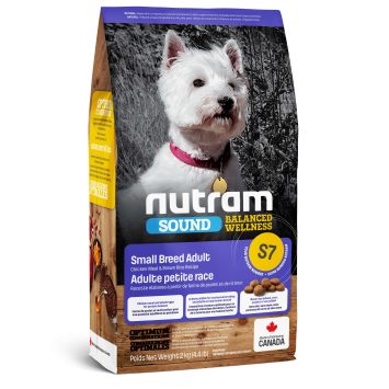 Nutram(Нутрам) S7 Nutram Sound Balanced Wellness Small Breed Adult Dog - cухой корм для взрослых собак мелких пород (с курицей)