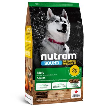 Nutram(Нутрам) S9 Sound Balanced Wellness Natural Lamb Adult Dog - Сухой корм для взрослых собак (с ягненком и шлифованной ячменем)