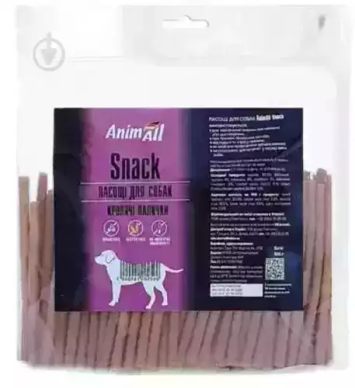 AnimAll (ЭнимАлл) Snack - Лакомства для собак кроличьи палочки