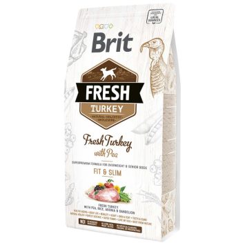 Brit Fresh (Брит Фрэш) Adult Light Turkey with Pea - беззерновой корм для собак всех пород (индейка/горох)