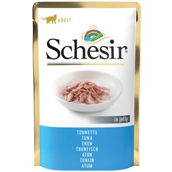 Schesir (Шезир) Tuna влажный корм для кошек с тунцом и рисом, пауч