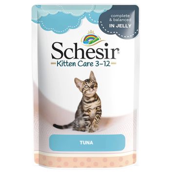 Schesir (Шезир) Tuna Kitten влажный корм для котят с тунцом, пауч