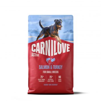 Carnilove (Карнилав) Adult Small Breed Salmon & Turkey - Сухой беззерновой для взрослых собак мелких пород (лососем и индейкой)