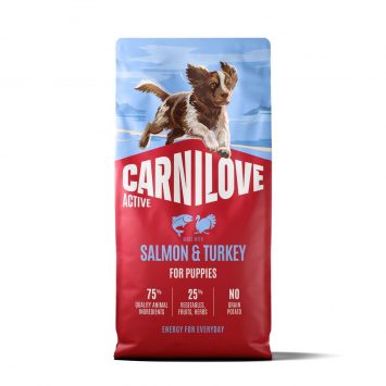 Carnilove (Карнилав) Puppy Salmon & Turkey - Сухой беззерновой корм для щенков всех пород (лосось и индейка)