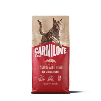 Carnilove (Карнілав) Adult Sterilised Lamb & Wild Boar - Сухий беззерновий корм для дорослих стерилізованих котів, з ягнятком і диким кабаном