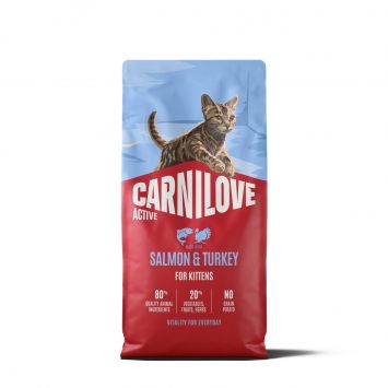 Carnilove (Карнилав) Kitten Salmon & Turkey - Сухой беззерновой корм для котят, с лососем и индейкой