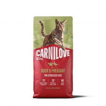 Carnilove (Карнілав) Adult Sterilised Duck & Pheasant - Сухий беззерновий корм для дорослих стерилізованих котів з качкою та фазаном