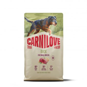 Carnilove (Карнилав) Adult Dog Small Breed  True Fresh Duck  - Сухой беззерновой корм для собак мелких пород, с уткой
