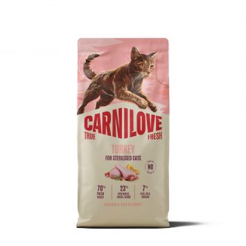 Carnilove (Карнілав) Adult Cat Sterilised True Fresh Turkey - Сухий беззерновий корм для дорослих стерилізованих котів, з індичкою