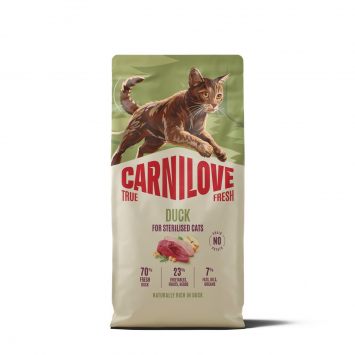 Carnilove (Карнілав) Adult Cat Sterilised True Fresh Duck - Сухий беззерновий корм для дорослих стерилізованих котів, з качкою