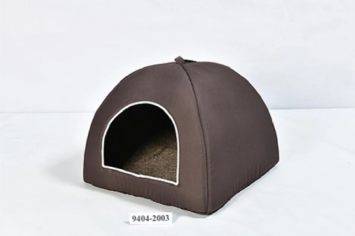 AnimAll (ЭнимАлл) Wendy - Домик -лежак для собак и кошек, кофе