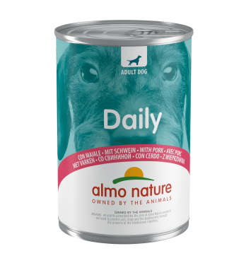 Almo Nature (Альмо Натюр) Daily Dog, консервы для собак (с свининой)