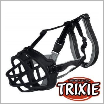 Trixie (Трикси) - Намордник для собак силикон черный