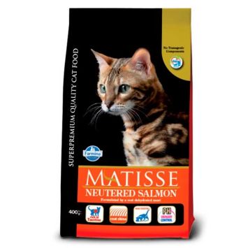 Farmina (Фармина) Matisse Cat Neutered Salmon - Сухой корм для стерилизованных кошек и кастрированных котов (лосось)