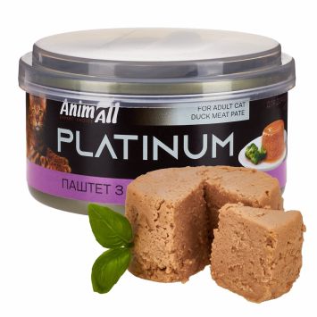 AnimAll (ЭнимАлл) - Влажный корм для котов нежный паштет из утки