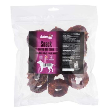 AnimAll (ЭнимАлл) Snack - Лакомства для собак тыквенные кольца с филе утки