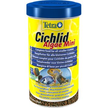 Tetra (Тетра) Cichlid Algae Mini - Корм в мини гранулах для травоядных цихлид
