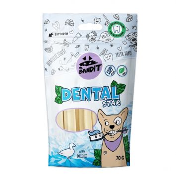 Mr. Bandit (Мистер Бандит) Dog Dental Star Duck - Лакомство для здоровья зубов у собак с уткой