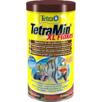 Tetra (Тетра) TetraMin XL Flakes - Универсальный корм для декоративных рыб, крупные хлопья