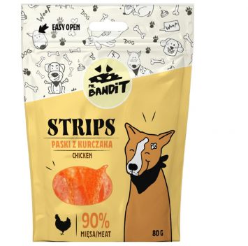 Mr. Bandit (Мистер Бандит)  Dog Strips Chicken - Лакомство для собак стрипсы из курицы