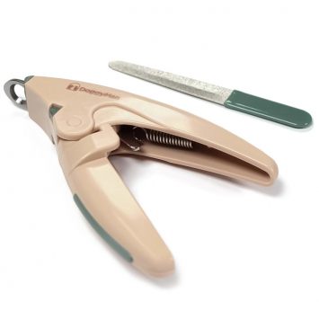 DoggyMan (ДоггиМен) BS Nail Clippers With File- Когтерез-гильотина и пилка для собак набор для ухода за когтями