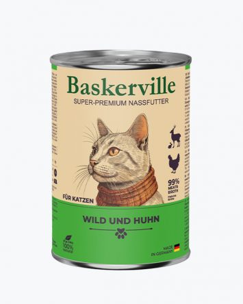 Baskerville (Баскервиль) - Консервированный корм для котов (оленина/птица)