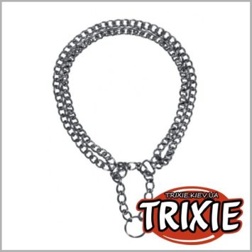 Trixie (Трикси) 2241 Цепь рывковая двойная для собак,35 см/2 мм