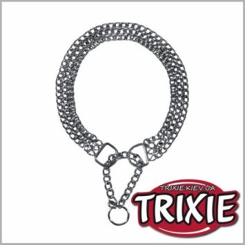 Trixie (Трикси) 2266 Цепь тройная с цугом для собак,50 см/2,5 мм