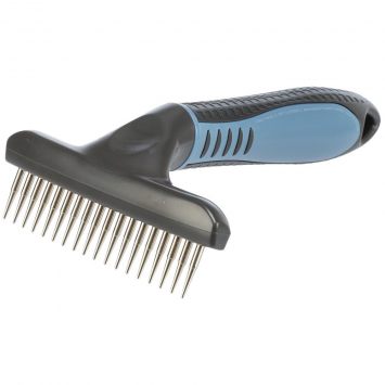 Trixie (Трикси) - Грабли для собак с вращающимися 2см зубцами 10х15см