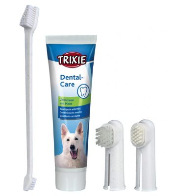 Trixie (Трикси) Dental Care Dental Hygiene Set - Набор для поддержания гигиены полости рта у собак