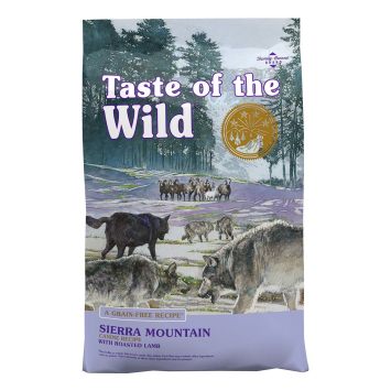 Taste of the Wild (Тейст оф зе Вайлд) Sierra Mountain Canine Formula - Сухой корм для собак различных пород на всех стадиях жизни (ягненок)