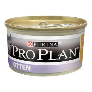 Purina Pro Plan Kitten Healthy Start Chicken для котят, паштет с курицей