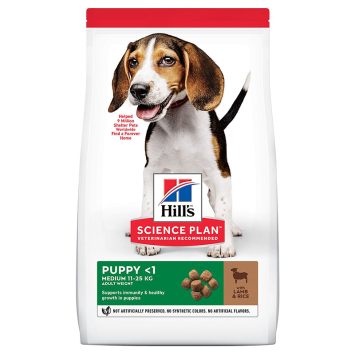 Hills (Хилс) SP Healthy Development Puppy - корм для щенков средних пород с ягненком и рисом