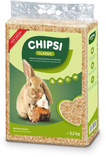 Chipsi (Чипси) Classic - Опилки для грызунов, без аромата