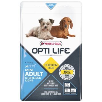 Opti Life (Опти Лай) Sterilised Light Mini - Сухой корм для стерилизованных собак с лишним весом мини и малых пород (курица)