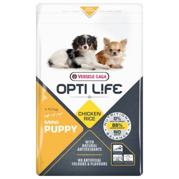 Opti Life (Опти Лай) Puppy Mini - Сухой корм для щенков мини и малых пород (курица)