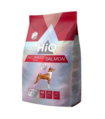 HiQ (Хайкю) All Breed Adult Salmon  - Сухой корм для взрослых собак всех пород