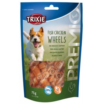 Trixie (Трикси) Premio Fish Chicken Wheels - Лакомство для собак курица и рыба 75 гр